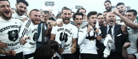 Besiktas Istanbul este noua campioana a Turciei la fotbal